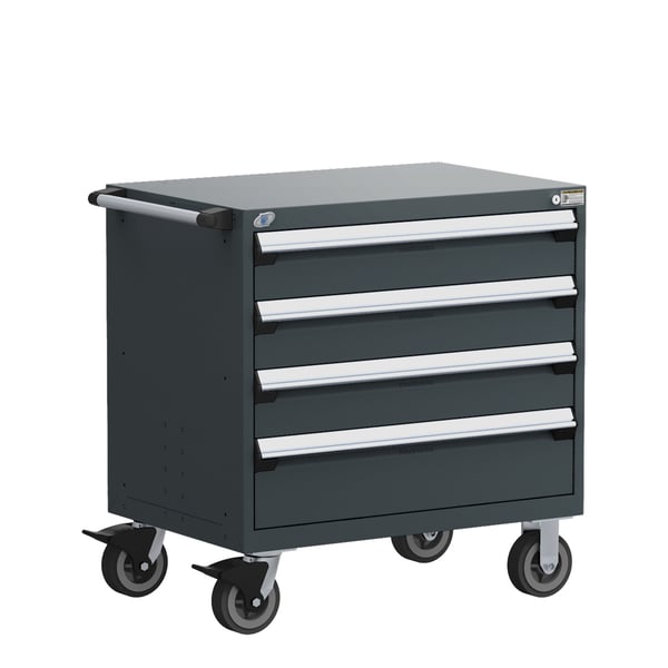 R Mobile Cabinet, 4 Drawers (36"W X 24"D X 37 1/2"H)