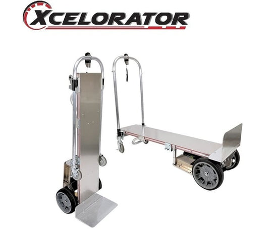 Xcelorator Convertible Power Assist Hand Truck