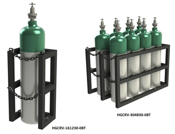 Durham Gas Cylinder Racks