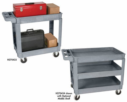 Wesco Polypropylene Service Carts (2704 Series) - Image 4