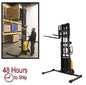 Combination Hand Pump and Electric Stacker