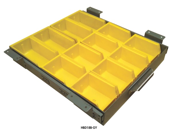 Mobile Work Stations Optional Bin Drawer