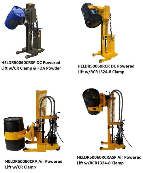 Easylift Eldr Drum Dumpers