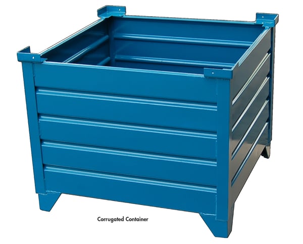Corrugated Bulk Steel Containers