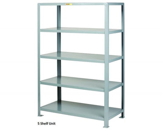 All-Welded Heavy-Duty Steel Shelving