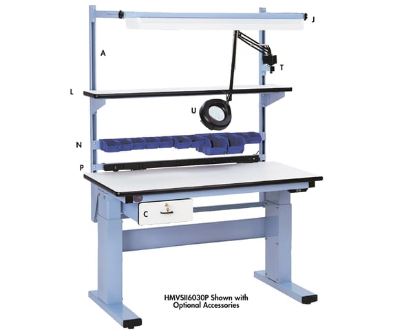 Electric Height Adjustable Workbenches