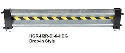 Galvanized Drop-In Guard Rails