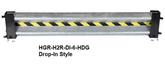 Galvanized Drop-In Guard Rails