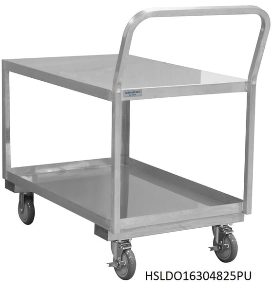 Durham Low Deck Service Cart