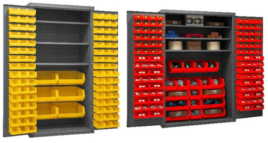 Durham 16-Gauge Cabinets With Hook-On-Bins And Shelves