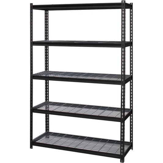 Wire Deck Shelving,48x18x72,5shelf,2300lb Cap