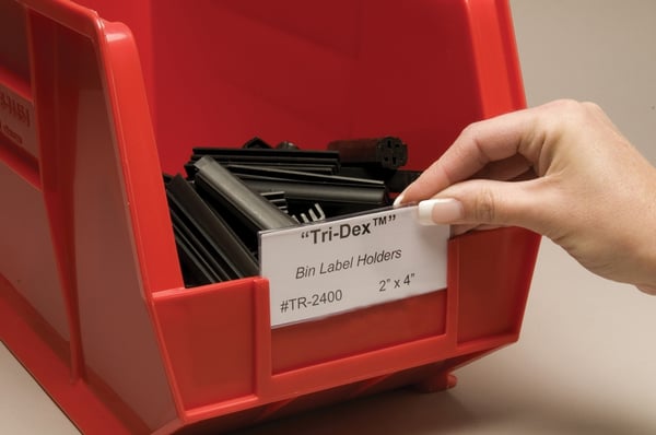 Aigner Label Holders For Plastic Bins