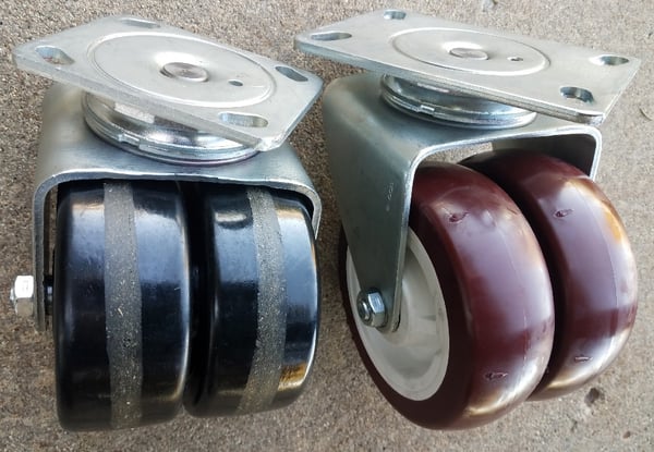 Heavy-Duty Dual Wheel Casters