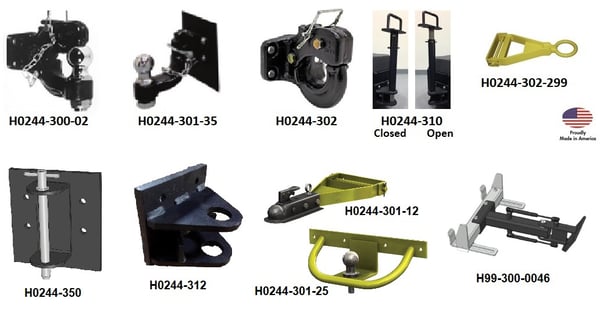 Electro Kinetic Technologies Pony Express Electric Tugger Machines - Standard Hitches