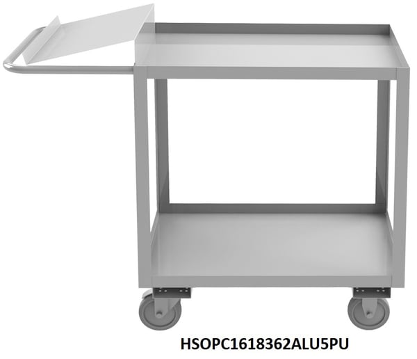 Durham Stainless Steel Order Picking Cart