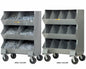 All-Welded Mobile Storage Bins