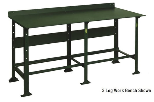 3/8" Steel Plate Top Extra Heavy Duty Workbench