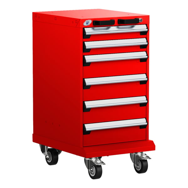 L Cabinet With Partitions, L3 Lock (18"W X 21"D X 35 1/8"H)