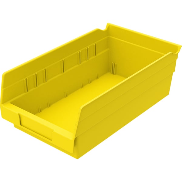 Shelf Bin, Economy, 4x6x12, Yw Stocked And Sold Individually