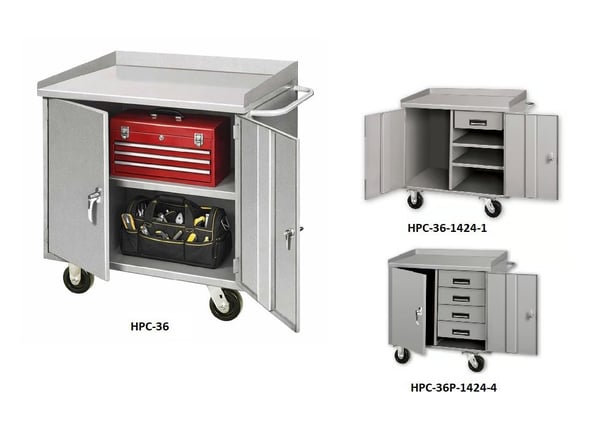 Extra Heavy Duty Mobile Cabinet Workbenches