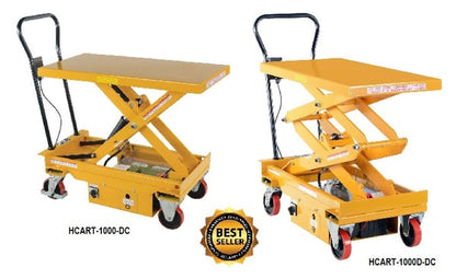 Dc Powered Hydraulic Elevating Carts