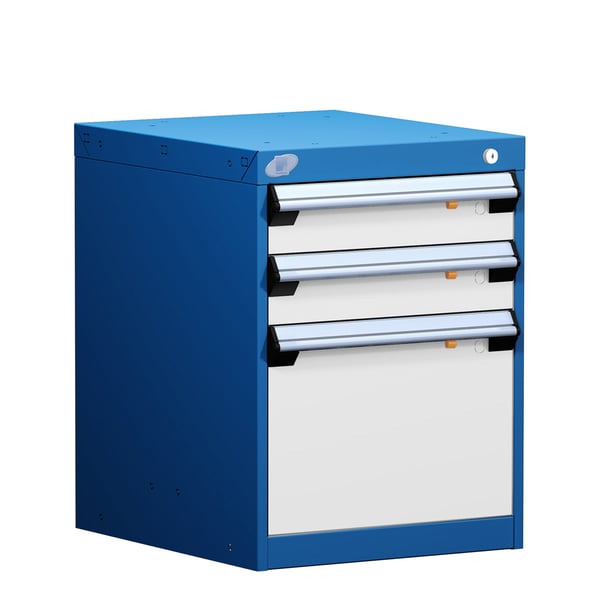 L Cabinet With Partitions, Econo Lock-In, L3 Lock (18"W X 27"D X 24"H)