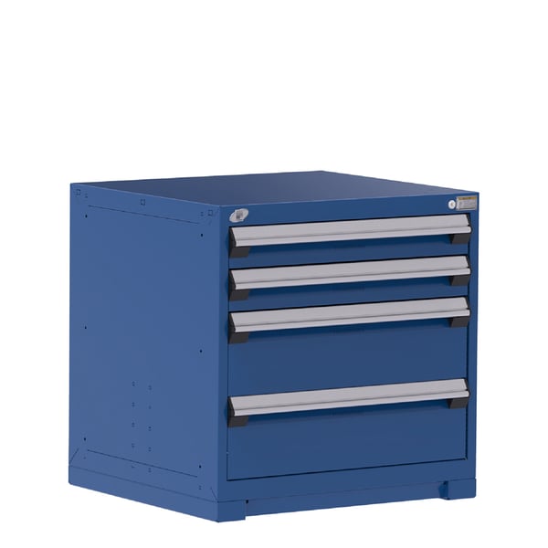 Heavy-Duty Stationary Cabinet , 4 Drawers (30"W X 27"D X 30"H)