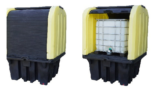 IBC Roll Top Hardcover Spill Pallet
