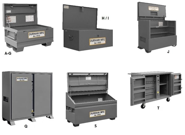 Durham Jobsite Boxes & Cabinets