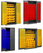 Durham 16-Gauge Cabinet With Hook-On-Bins