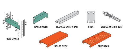 Tri-Boro Shelving & Partition Corp. Tri-Boro Pallet Racks - Accessories