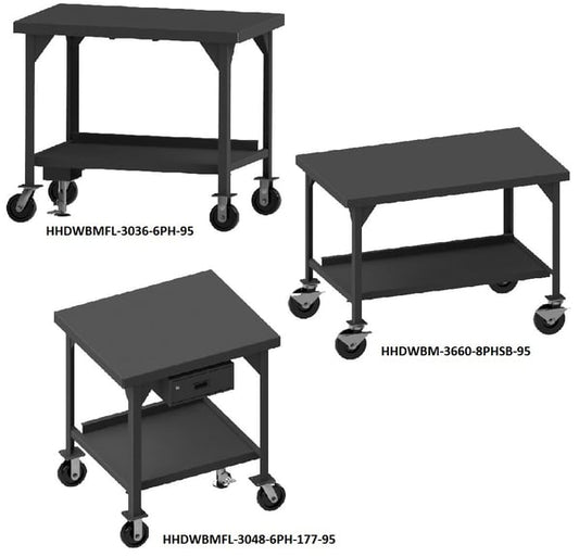 Durham Mobile Heavy-Duty Workbenches
