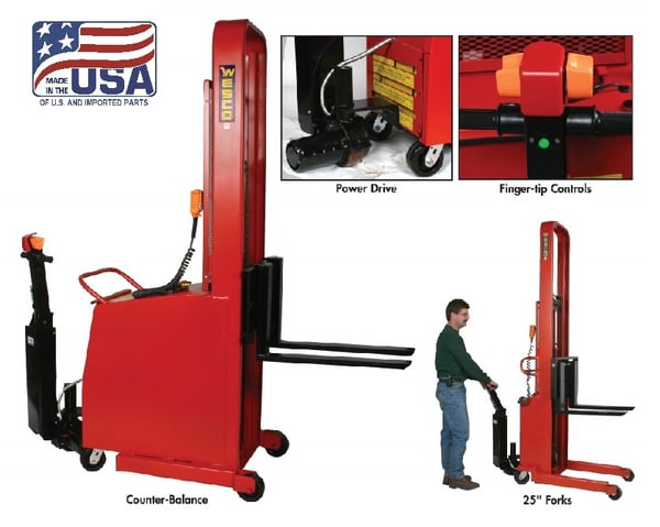 Wesco Fully Powered Stackers (PESFL Series)
