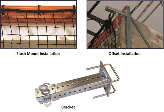 Installation Hardware For Pallet Rack Guard Net Systems