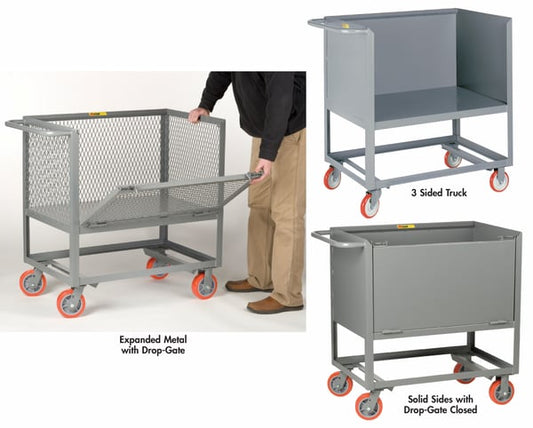3-Sided Raised Deck Trucks
