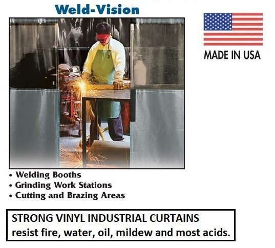 Singer Safety Prod. Industrial Curtain Systems/Standard - Weld-Vision