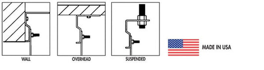 Singer Safety Prod. Universal Strip Door Hardware