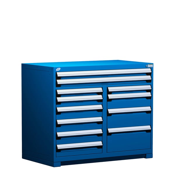 R Stationary Multi-Drawers Cabinet, 12 Drawers (48"W X 27"D X 40"H)