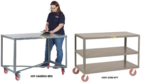 All-Welded Mobile Tables