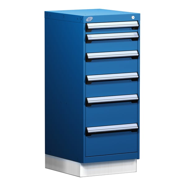 L Cabinet With Partitions, L3 Lock, With Base (18"W X 27"D X 44"H)