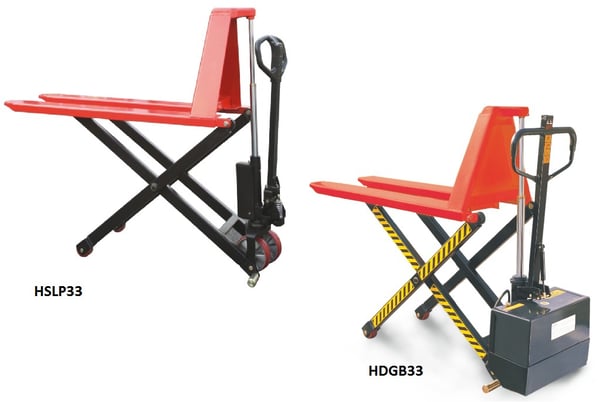 High Lift/Scissor Lift Pallet Trucks
