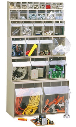 Clear Tip Out Bins