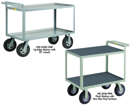 "Cushion Load" Shelf Trucks Test