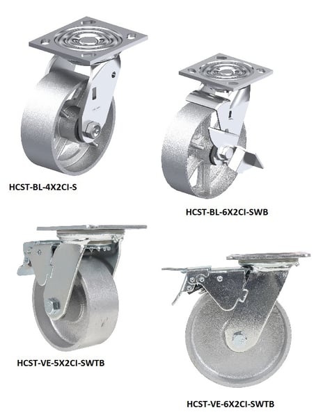 Cast Iron / Semi-steel Casters