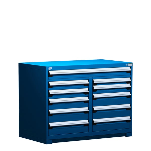 R Stationary Multi-Drawers Cabinet, With Compartments, 11 Drawers (48"W X 27"D X 36"H)