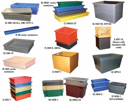 Heavy-Duty Molded Plastic Containers-Test