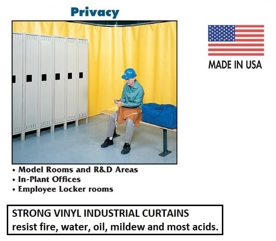 Singer Safety Prod. Industrial Curtain Systems/Standard - Privacy