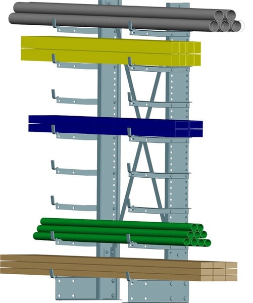 Minitree® Light Duty Cantilever Racks