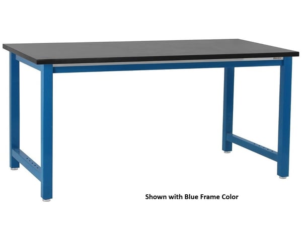 KENNEDY SERIES WORKBENCH W/1" CHEMICAL RESISTANT PHENOLIC RESIN TOP