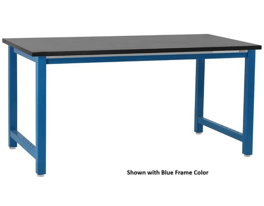 KENNEDY SERIES WORKBENCH W/1" CHEMICAL RESISTANT PHENOLIC RESIN TOP